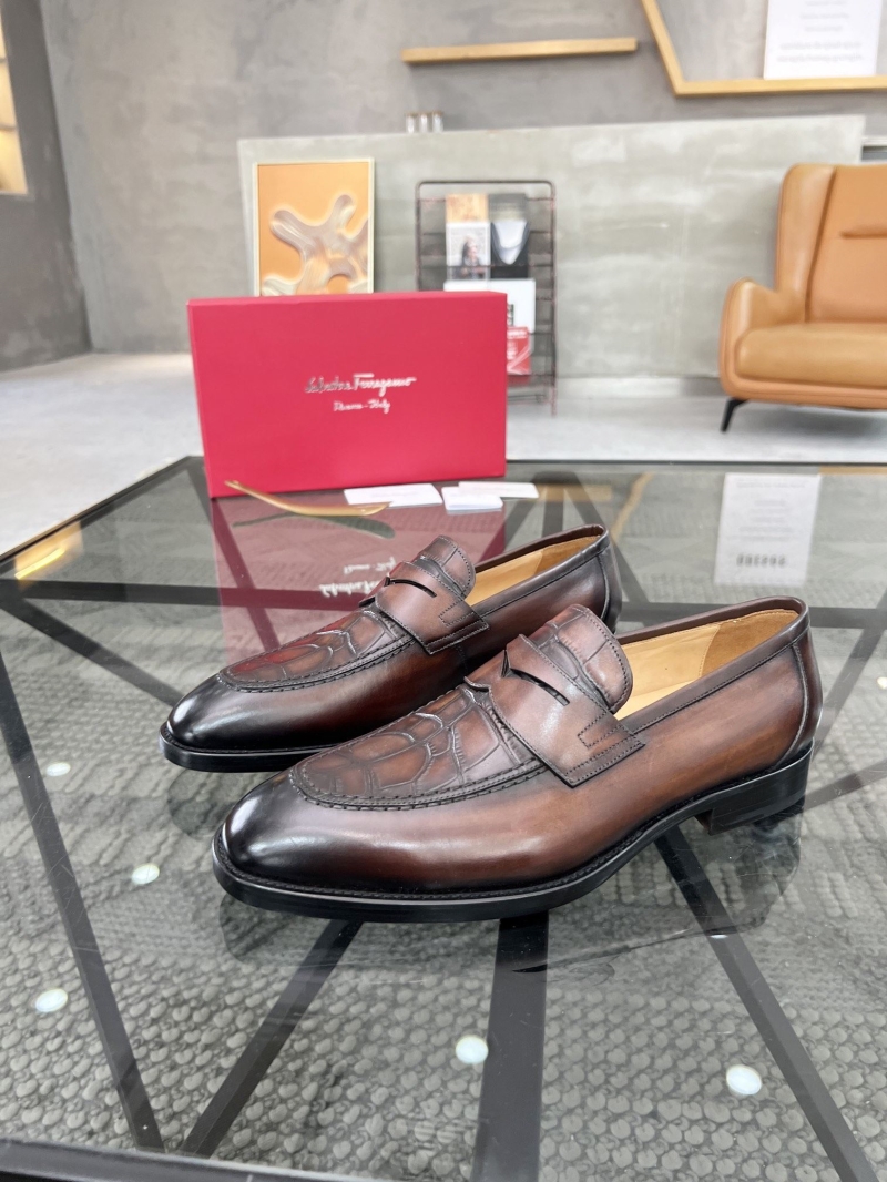 Ferragamo Leather Shoes